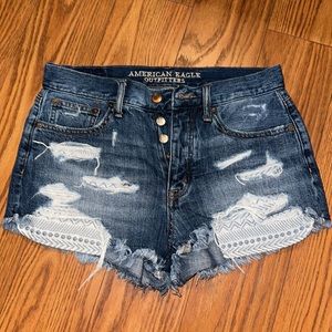 American eagle vintage, high rise, festival short